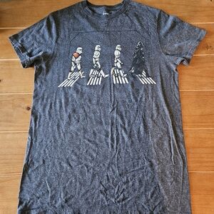 Men's Star Wars Death Star Road Tee Size Small